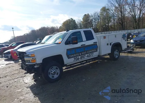2019 Chevrolet Silverado 2500Hd Wt из США, поврежденный, VIN 2GB2KREG4K1219598